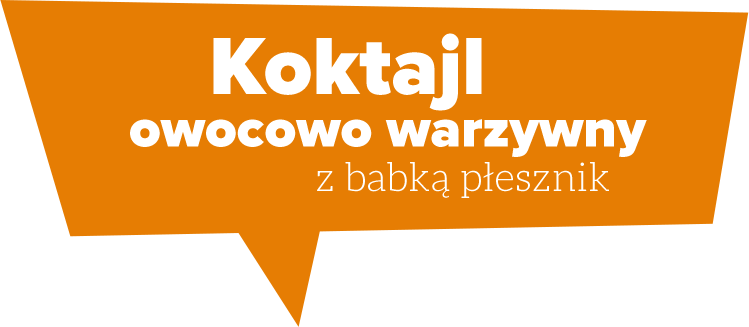 Koktajl Owocowo-Warzywny z babką plesznik